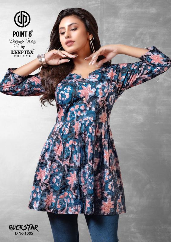 Deeptex RockStar Vol-1 – Short Tunic Tops - Wholesale Catalog