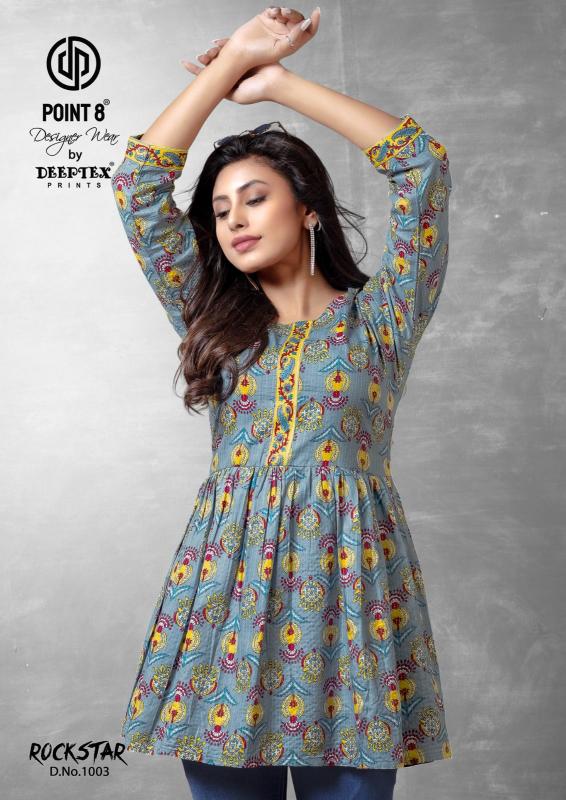 Deeptex RockStar Vol-1 – Short Tunic Tops - Wholesale Catalog