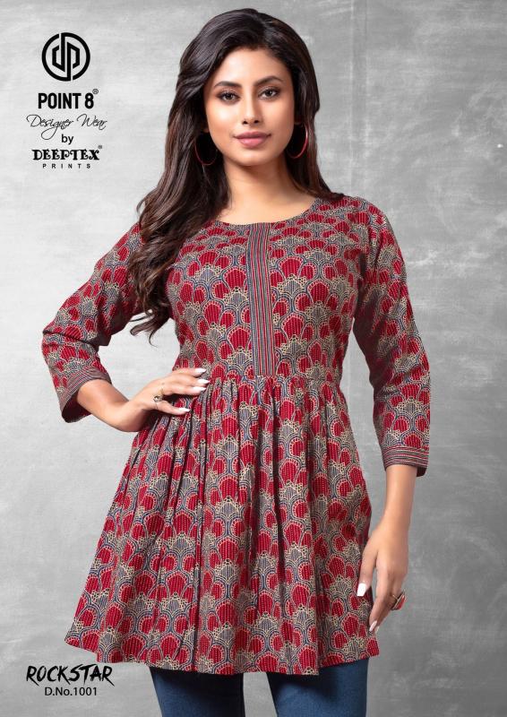 Deeptex RockStar Vol-1 – Short Tunic Tops - Wholesale Catalog