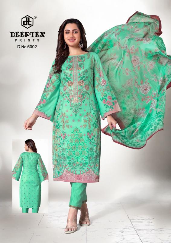 Deeptex Roohi Zara Vol-06 - Dress Material  - Wholesale Catalog