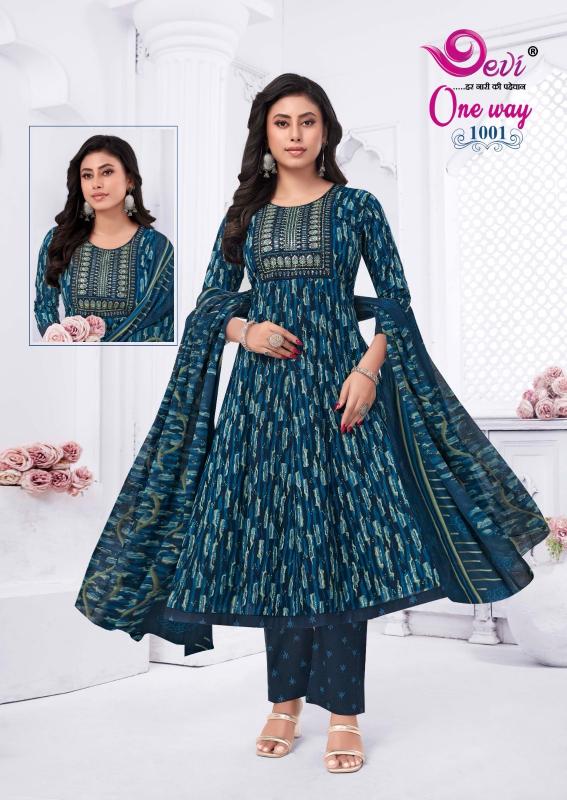Devi One Way Vol 1 catalog anarkali kurtis online india