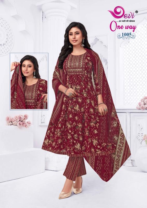 Devi One Way Vol 1 catalog anarkali kurtis online india