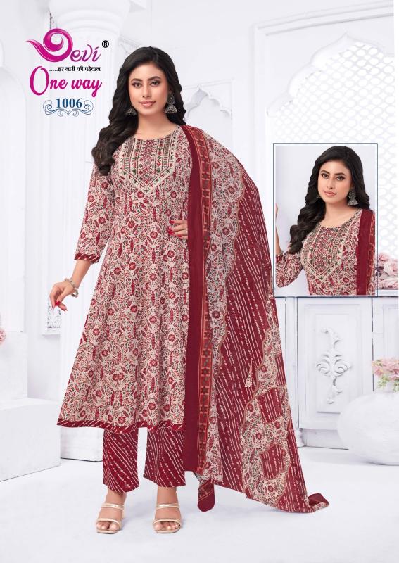 Devi One Way Vol 1 catalog anarkali kurtis online india