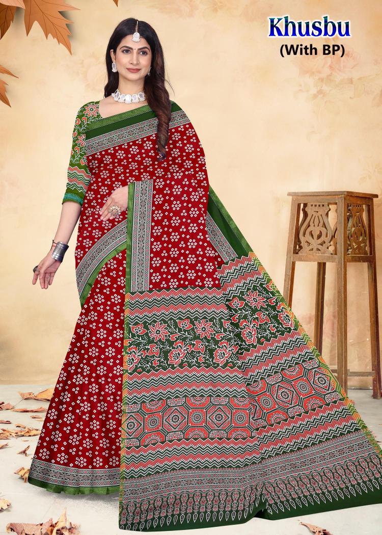 Devson Khusbu – Cotton Saree - Wholesale Catalog