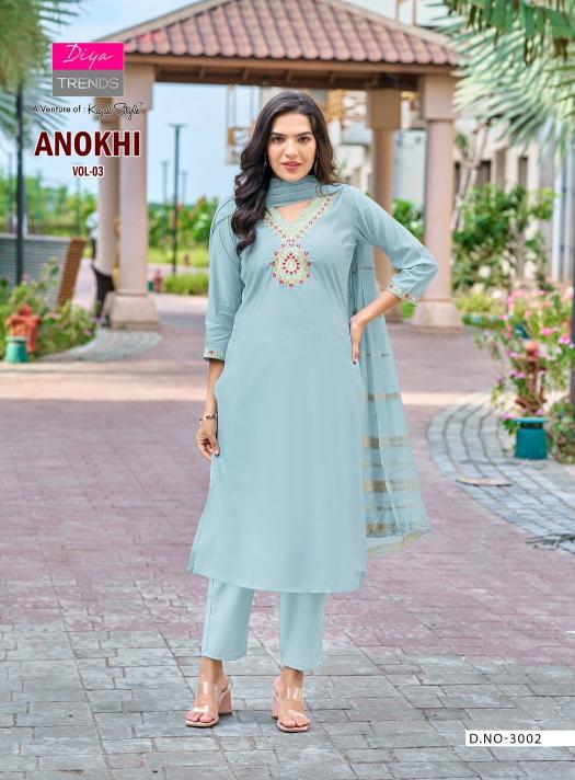 Diya Trends Anokhi Vol 3 catalog jaipuri kurtis wholesale in jaipur