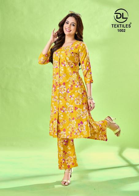 DL A Line Vol 1 Catalog cotton co ord set manufacturers in surat