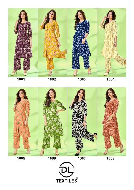 DL A Line Vol 1 Catalog cotton co ord set manufacturers in surat