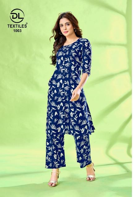 DL A Line Vol 1 Catalog cotton co ord set manufacturers in surat