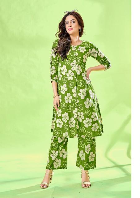 DL A Line Vol 1 Catalog cotton co ord set manufacturers in surat