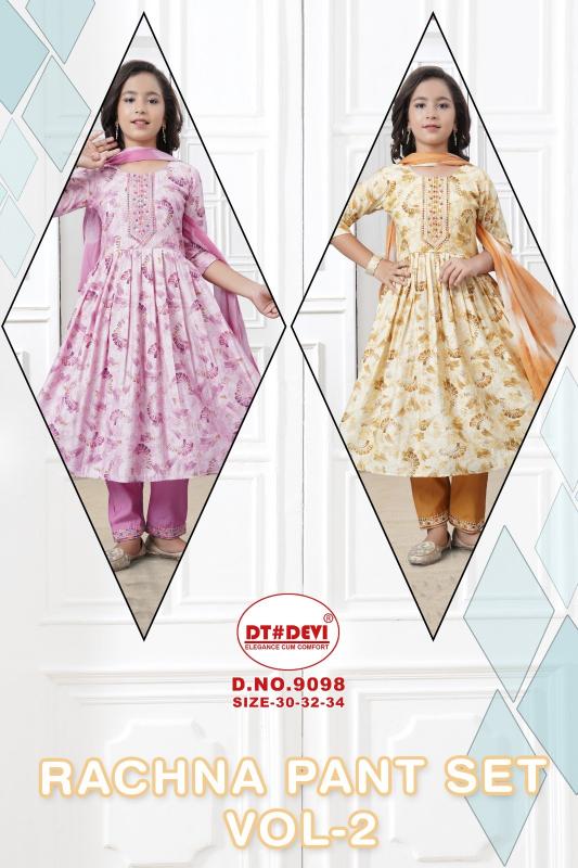 Dt Devi Rachna Pant Set Vol 2 catalog clothes wholesale kids wear