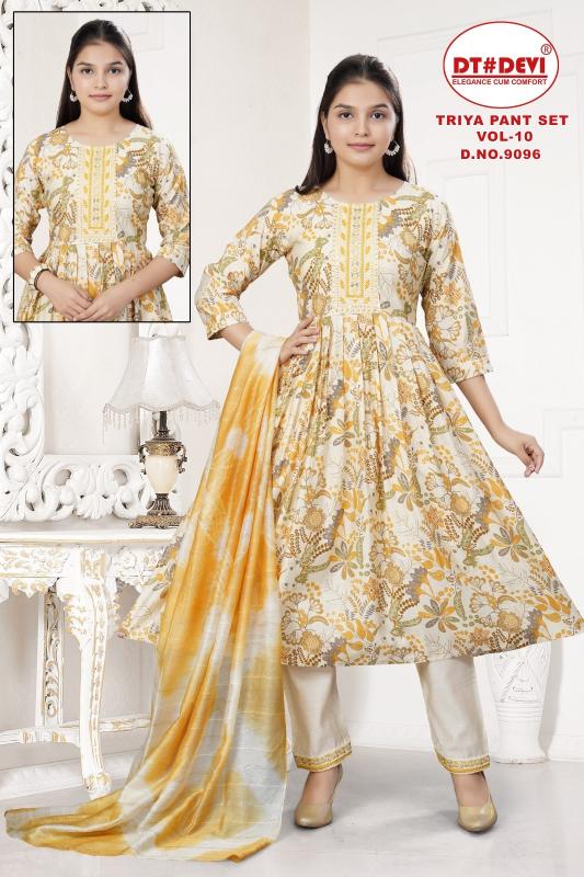 Dt Devi Triya Pant Set Vol 10 catalog imported kids wear wholesalers