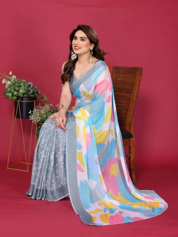 Ethosari Soft Chiffon vol 1 Catalog surat sarees wholesale shops