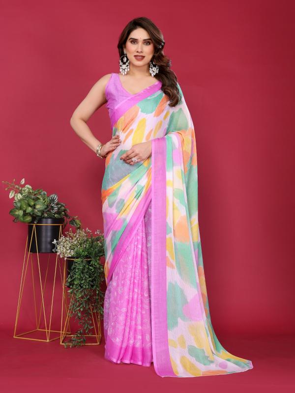 Ethosari Soft Chiffon vol 1 Catalog surat sarees wholesale shops
