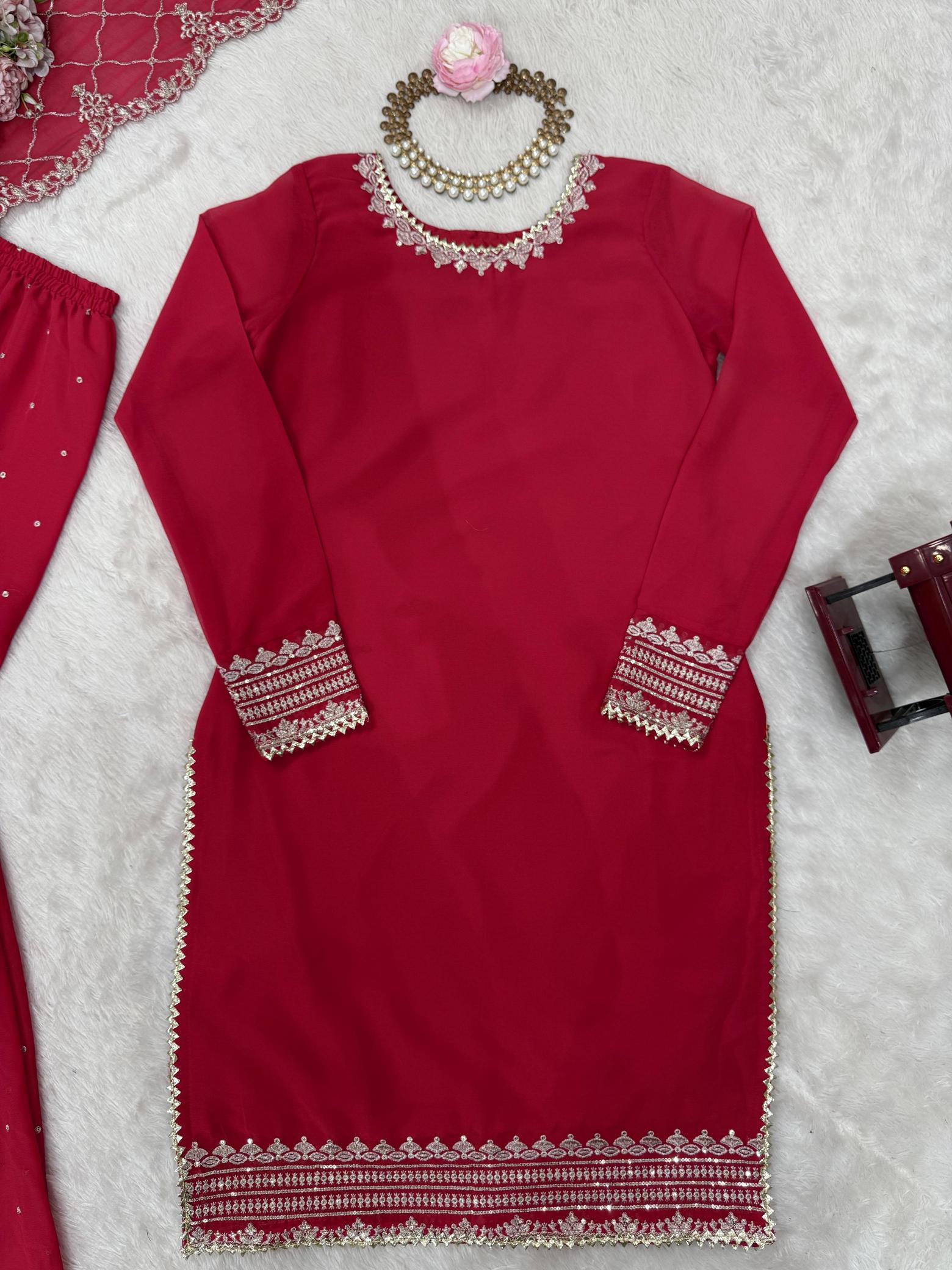 Felocity 5867 catalog georgette kurtis online india