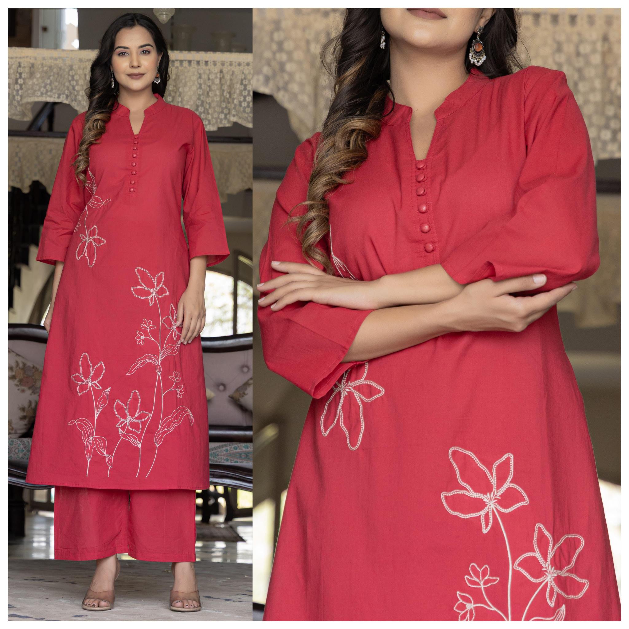 Felocity Cotton cambric catalog affordable brands of kurtis in india