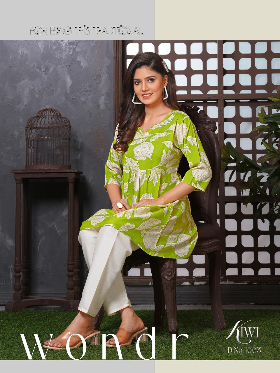 Felocity Kiwi Catalog indian kurti top