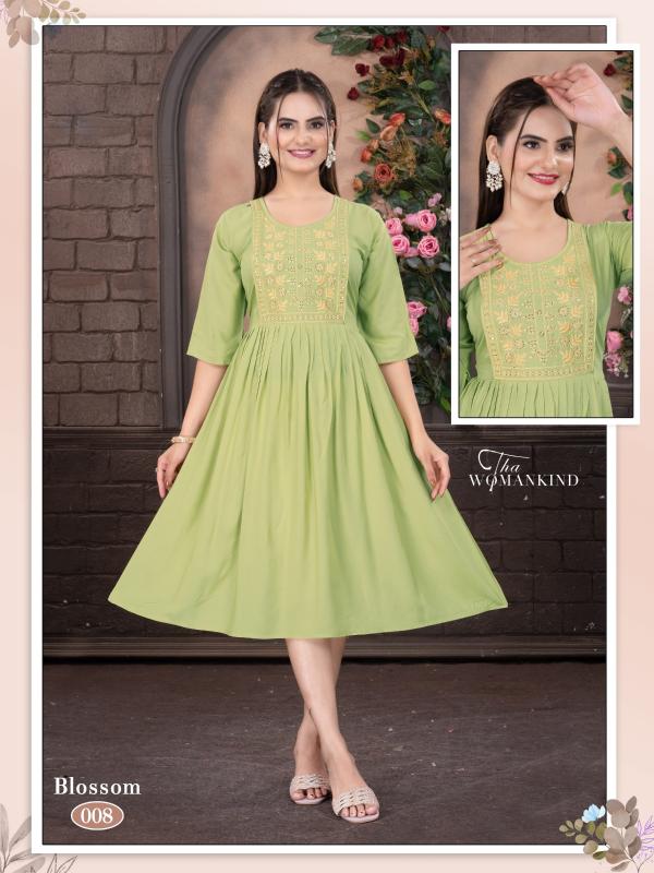 FT Blossom vol.0.1 catalog north indian style kurti