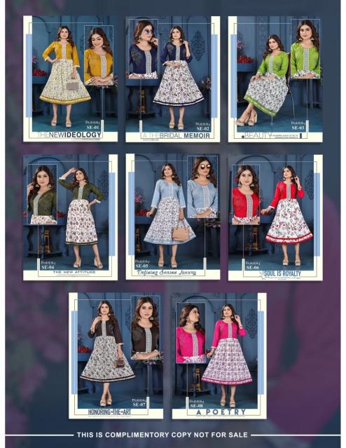 FT Bubbly catalog branded kurtis in india