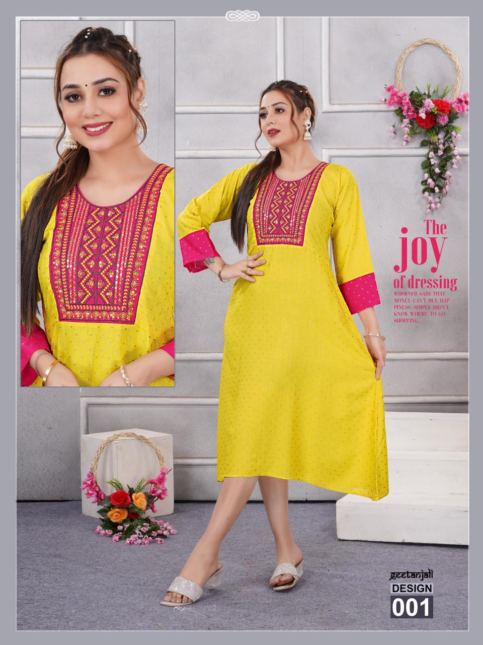 FT Geetanjali catalog indian kurtis dress