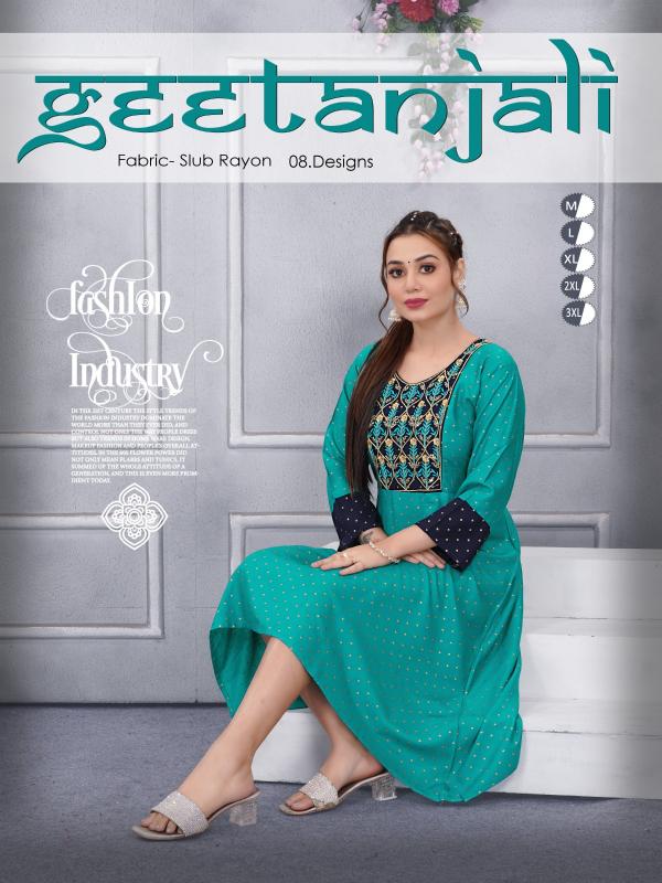 FT Geetanjali catalog indian kurtis dress