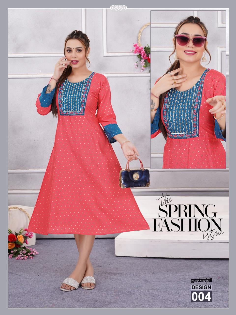 FT Geetanjali catalog indian kurtis dress