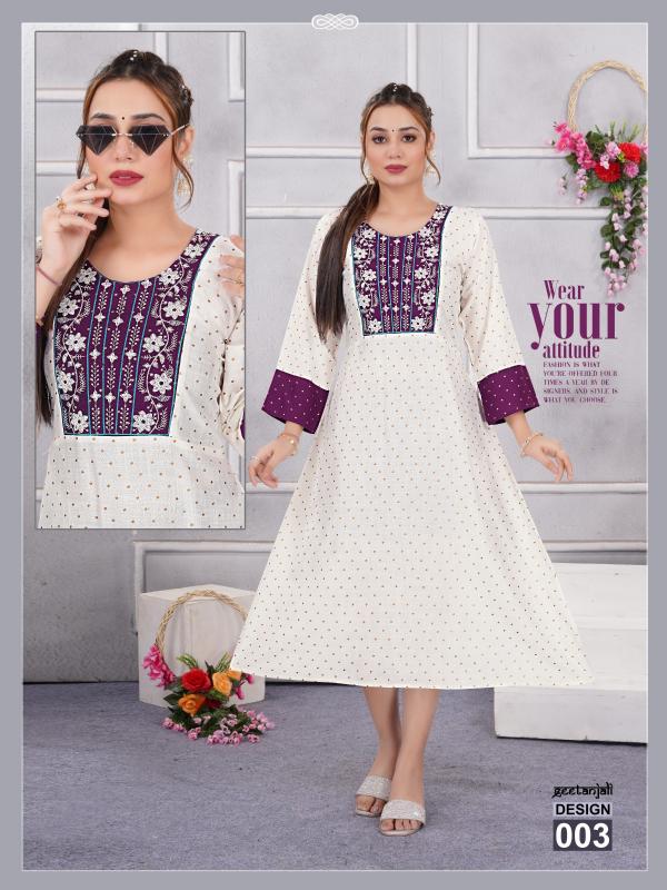 FT Geetanjali catalog indian kurtis dress