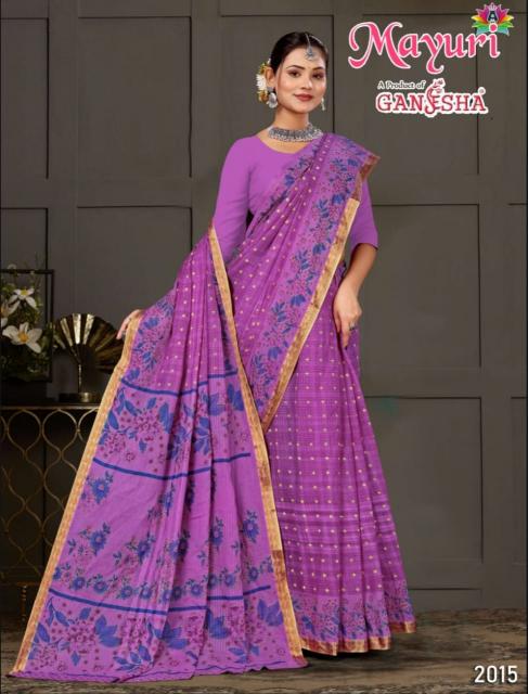 Ganesha Mayuri – Cotton Saree - Wholesale Catalog