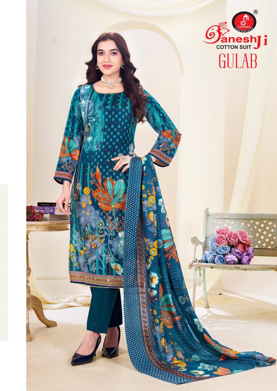 Ganeshji Gulab Vol-01 - Dress Material  - Wholesale Catalog