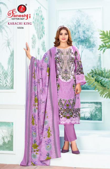 Ganeshji Karachi King Vol-01 - Karachi Dress Material  - Wholesale Catalog