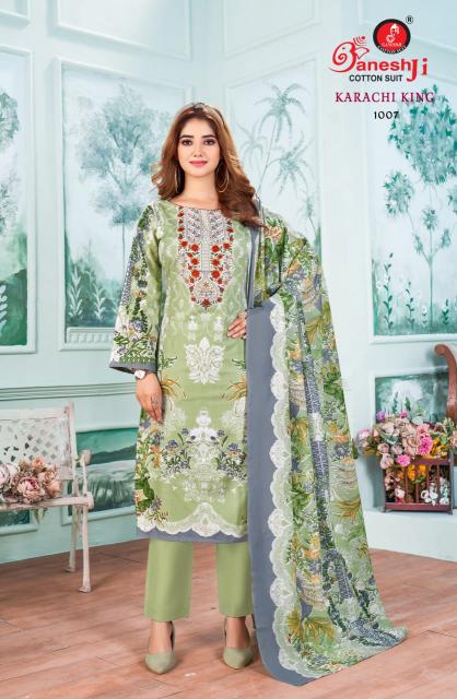 Ganeshji Karachi King Vol-01 - Karachi Dress Material  - Wholesale Catalog