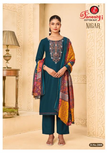 Ganeshji Nigar Vol-02 – Dress Material - Wholesale Catalog