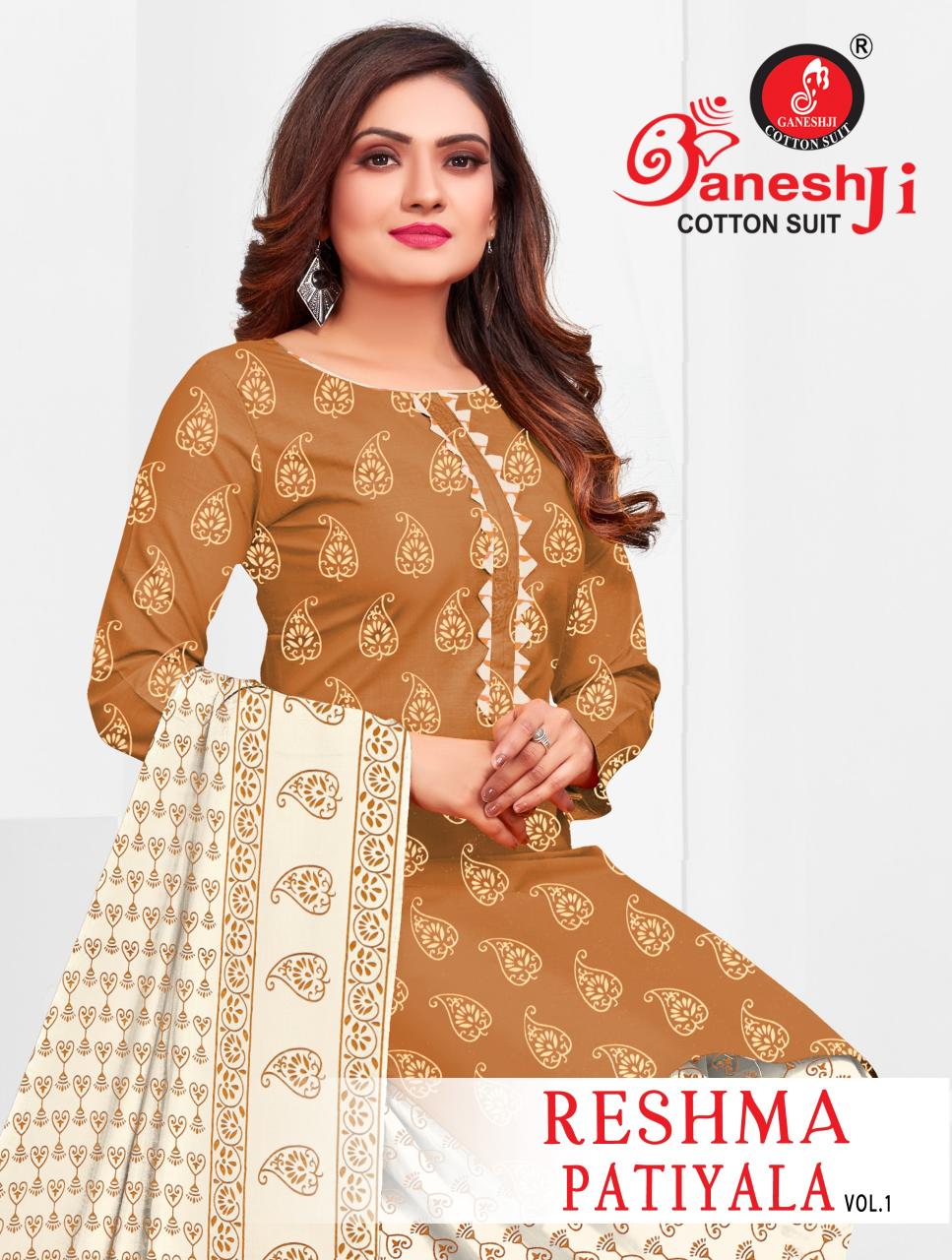 Ganeshji Reshma Patiyala Vol-01 – Dress Material - Wholesale Catalog