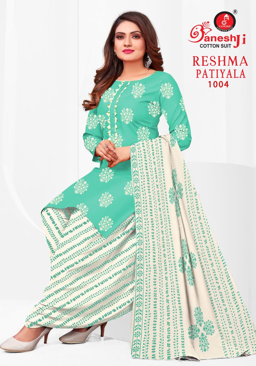 Ganeshji Reshma Patiyala Vol-01 – Dress Material - Wholesale Catalog