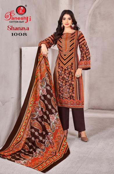 Ganeshji Shanaya Vol-1 – Dress Material - Wholesale Catalog