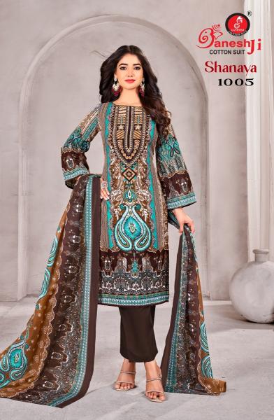 Ganeshji Shanaya Vol-1 – Dress Material - Wholesale Catalog