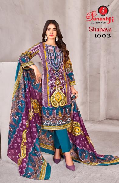 Ganeshji Shanaya Vol-1 – Dress Material - Wholesale Catalog