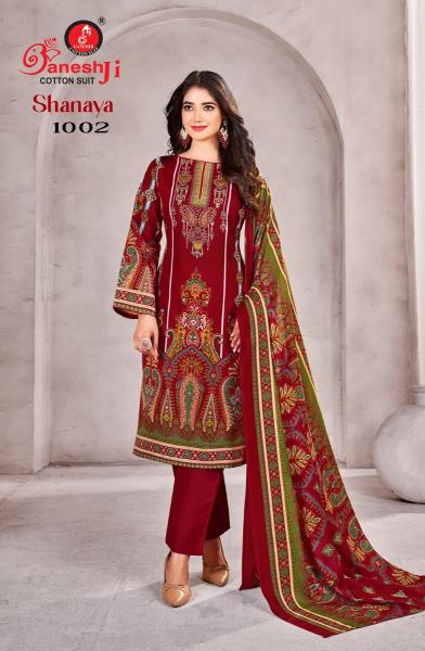 Ganeshji Shanaya Vol-1 – Dress Material - Wholesale Catalog
