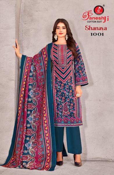 Ganeshji Shanaya Vol-1 – Dress Material - Wholesale Catalog