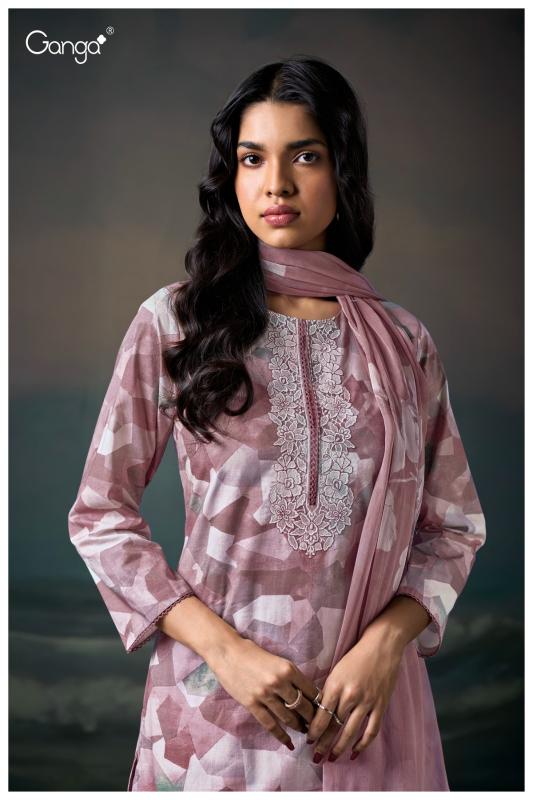 Ganga Aarvika 3587 catalog wholesale unstitched salwar kameez suppliers