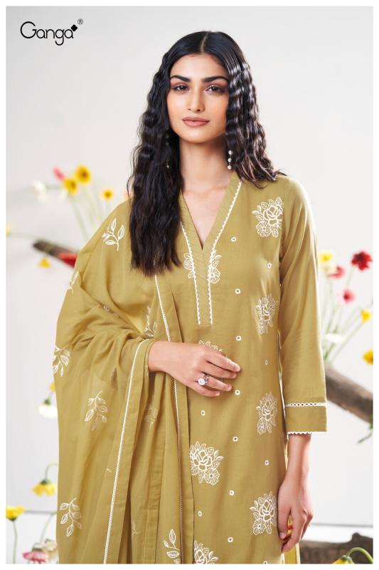 Ganga Adela 3413 catalog delhi salwar kameez wholesale