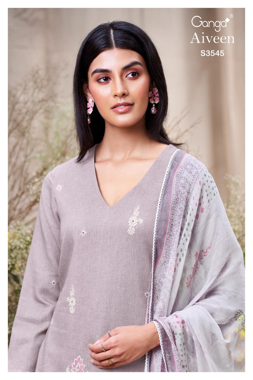 Ganga Aiveen 3545 catalog wholesale salwar kameez dealers