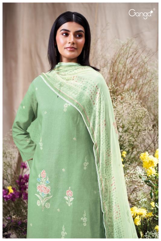 Ganga Aiveen 3545 catalog wholesale salwar kameez dealers