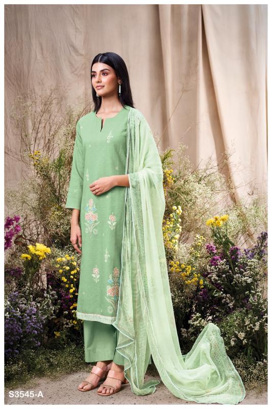 Ganga Aiveen 3545 catalog wholesale salwar kameez dealers