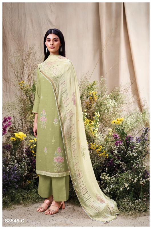 Ganga Aiveen 3545 catalog wholesale salwar kameez dealers