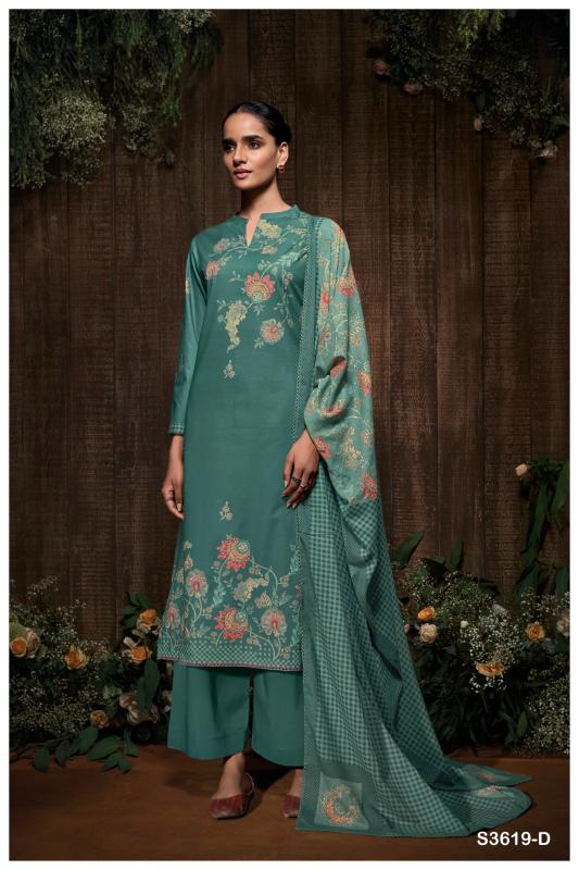 Ganga Bidita 3619 catalog traditional salwar kameez wholesale