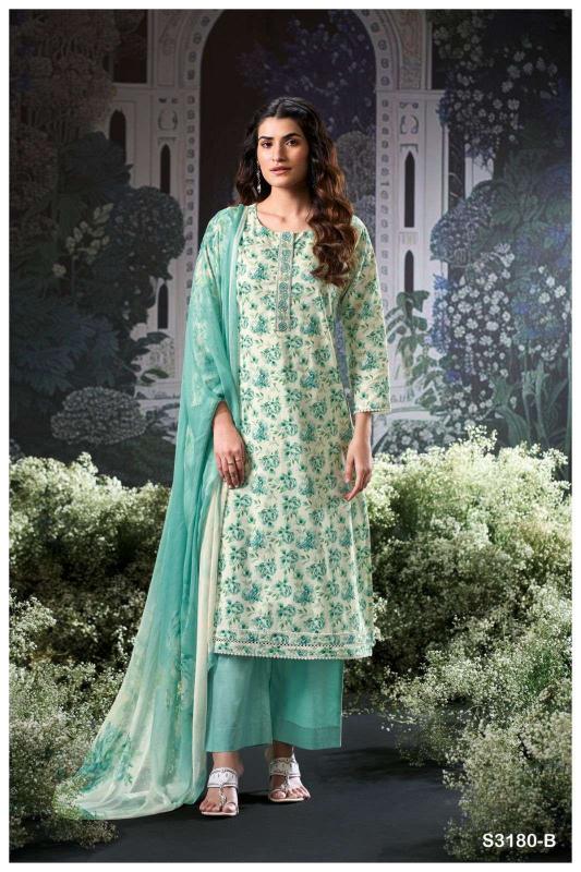 Ganga Brita 3180 catalog wholesale salwar kameez mart