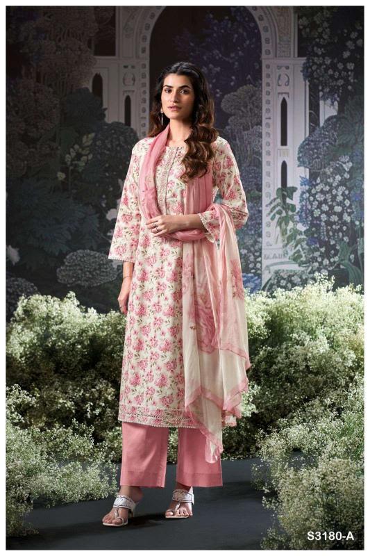 Ganga Brita 3180 catalog wholesale salwar kameez mart