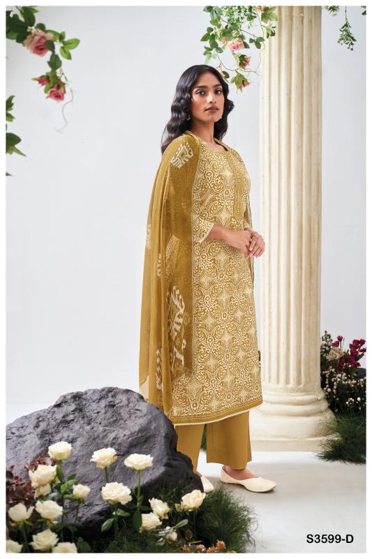 Ganga Christa 3599 catalog wholesale salwar kameez