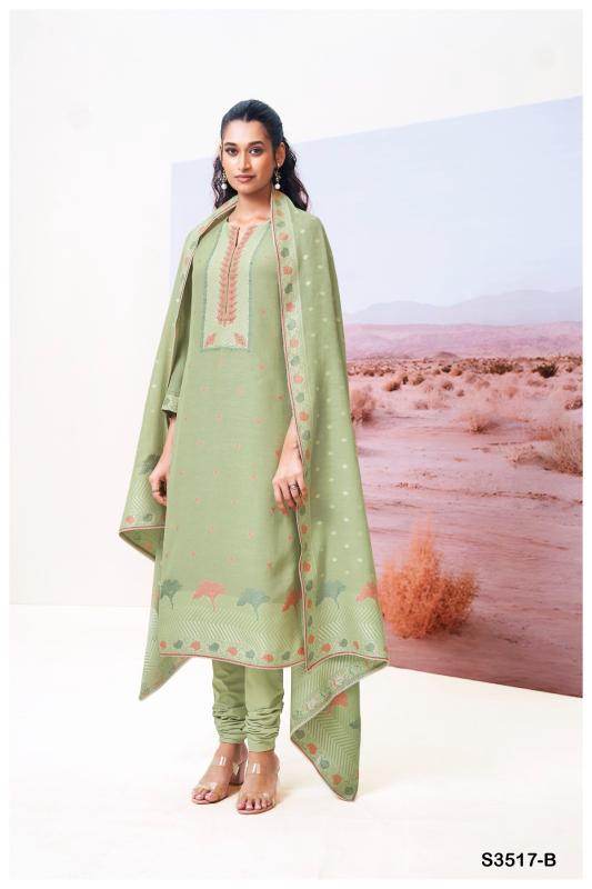 Ganga Cracia 3517 catalog salwar kameez wholesale in kolkata