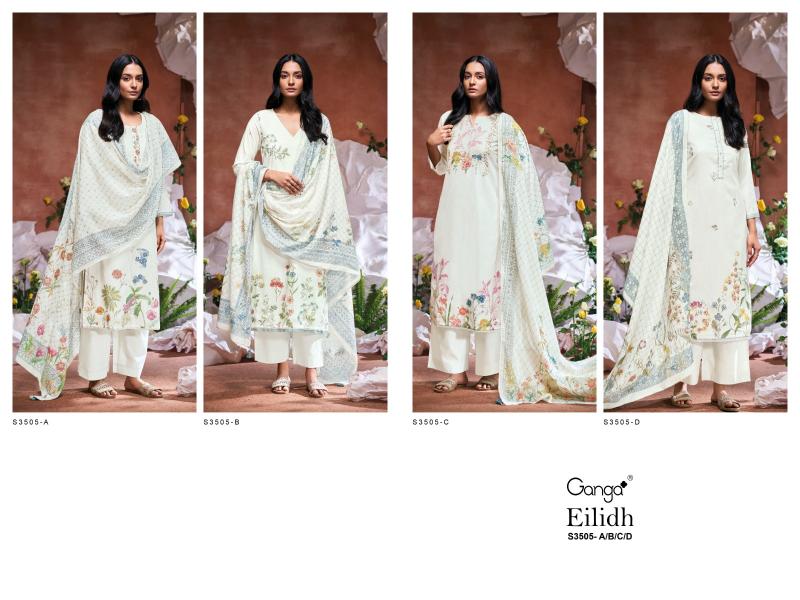 Ganga Eilidh 3505 catalog salwar kameez catalog wholesale 